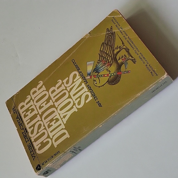 Custer Died For Your Sins An Indian Manifesto by Vine Deloria Jr. 1971 Paperback - Picture 5 of 12
